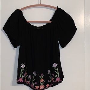 Off the shoulder top